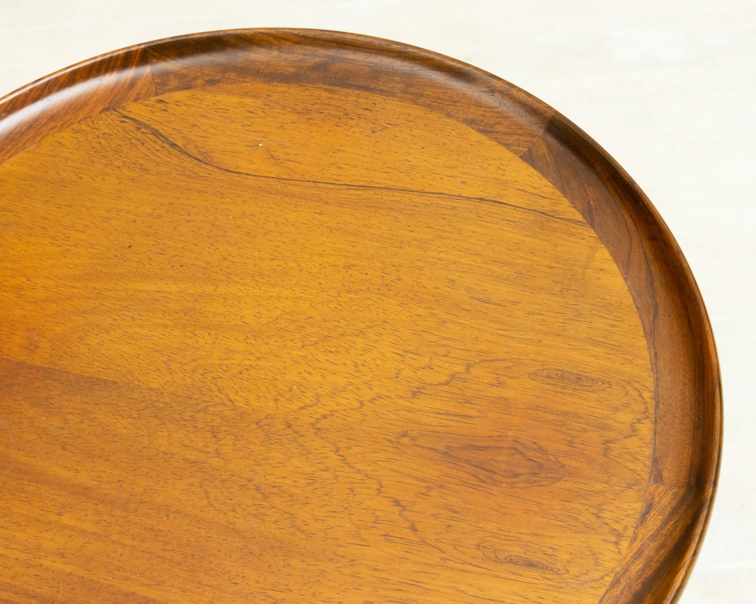 1960ǯ�� Anton Kildeberg�� ���������å� �����ҡ��ơ��֥��Round Rosewood Coffee Table by Anton Kildeberg�ʥǥ�ޡ��������̲�������ơ�����3�ܵӡ�