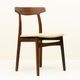 ��2�ӥ��åȡۥ����˥󥰥����� �إ˥󥰡������̥�� �ʥ��������åɡ�Bruno Hansen������Dining Chair by Henning Kjaernulf Rosewood, 1950s
