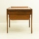 �ǥ�ޡ��� �������� ���⡼��ơ��֥��Small Teak Table with Removable Top & Storage from Denmark�ʻ��ڤ��դ���Ǽ���̲�������ơ�����