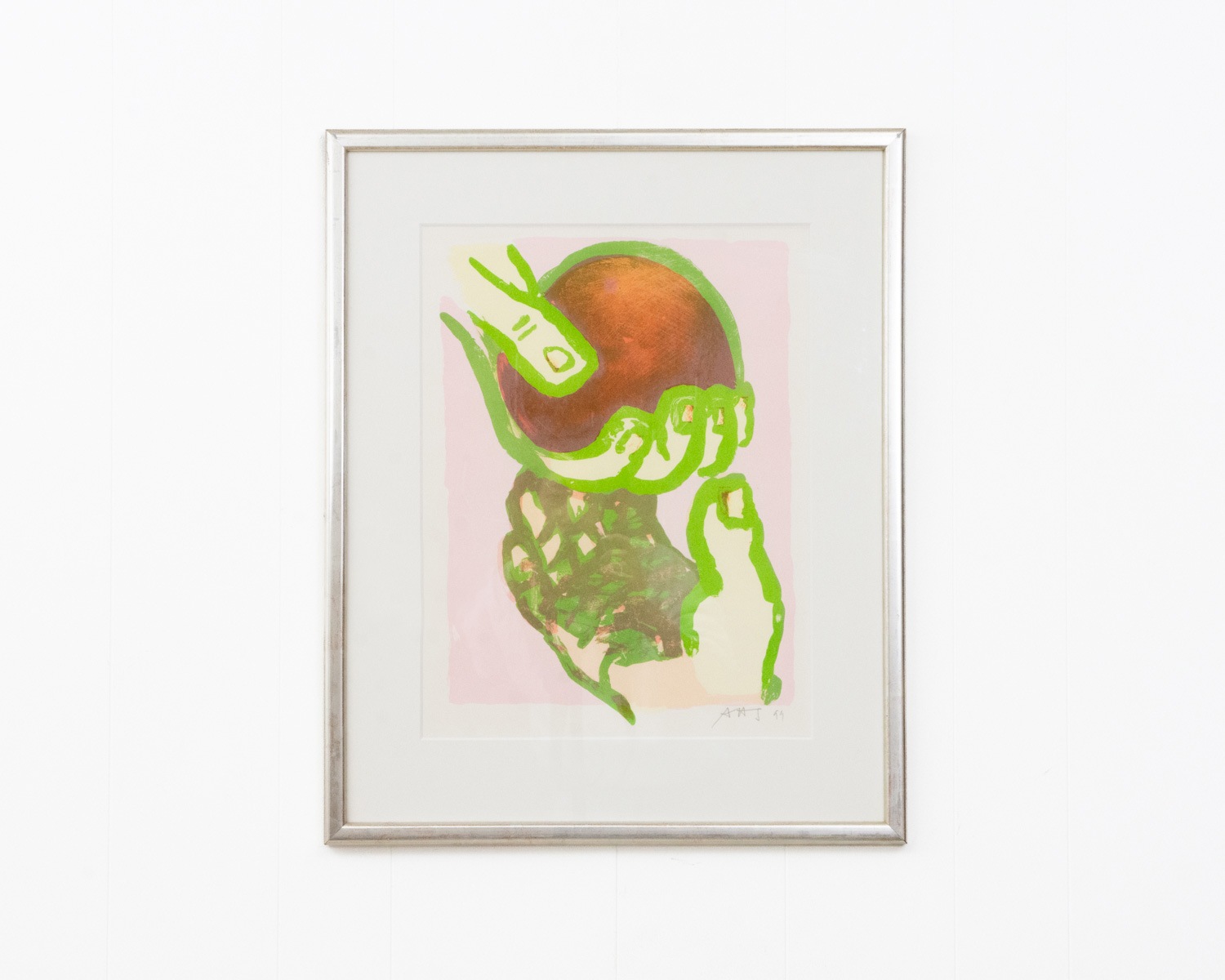 Lithograph by Arne Haugen S���rensen