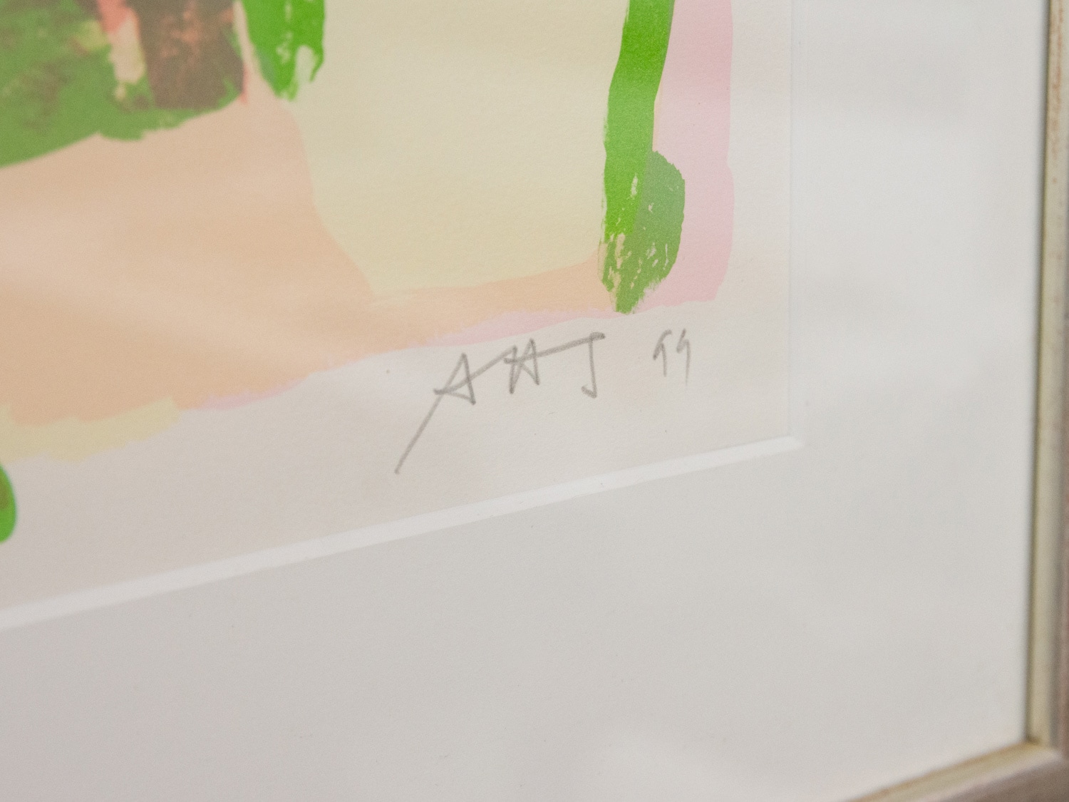 Lithograph by Arne Haugen S���rensen