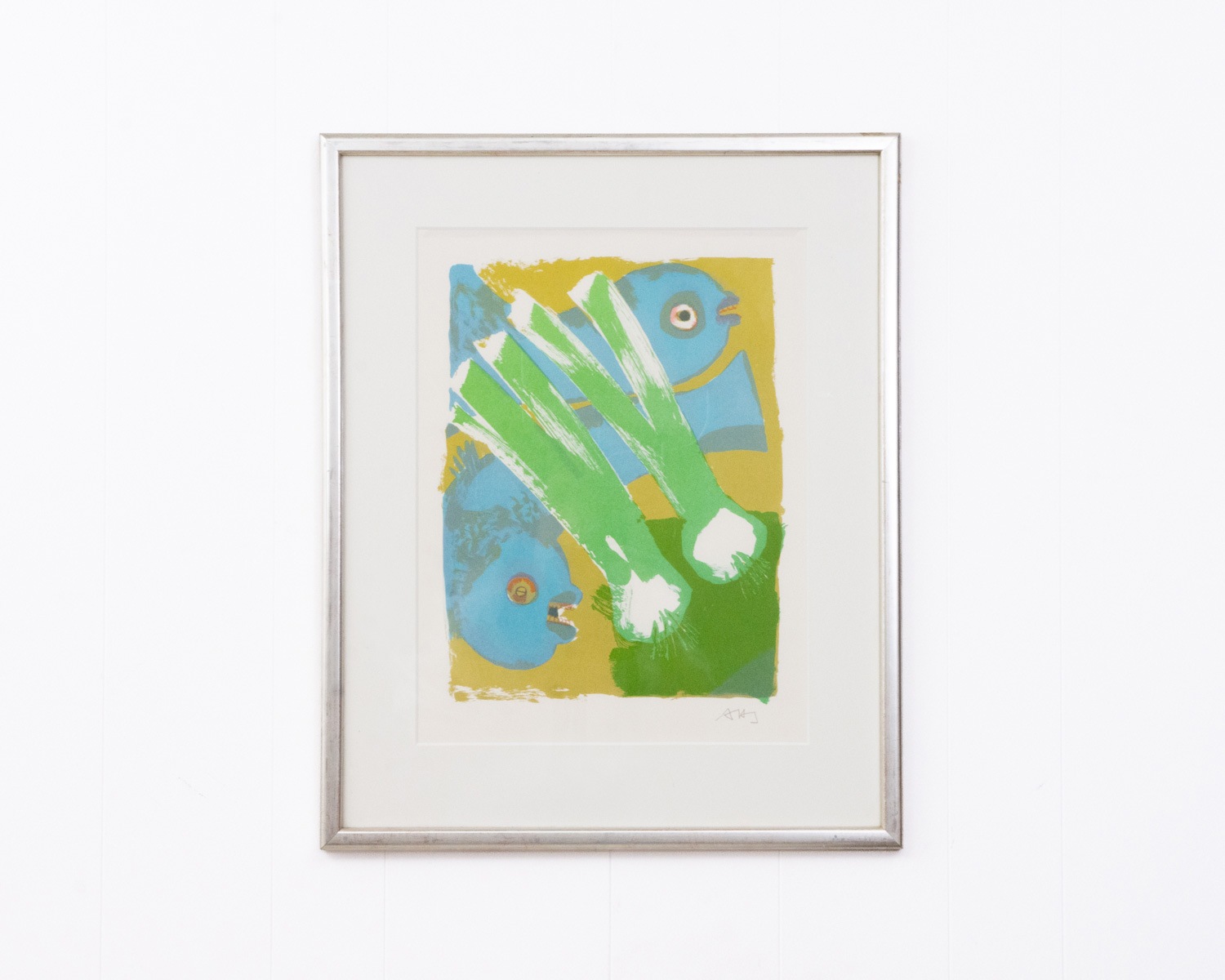 Lithograph by Arne Haugen S���rensen
