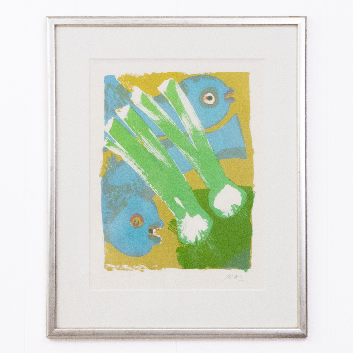 Lithograph by Arne Haugen S���rensen