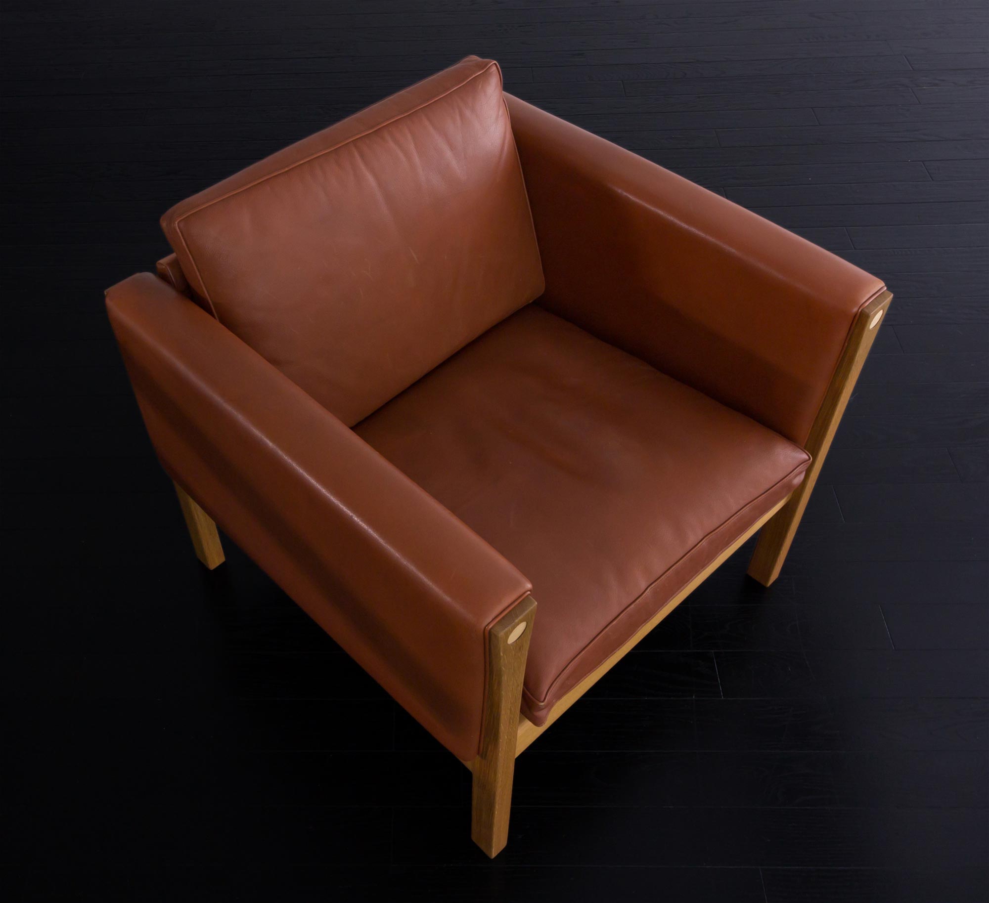 シングルソファ Wegner 北欧ヴィンテージ家具の通販