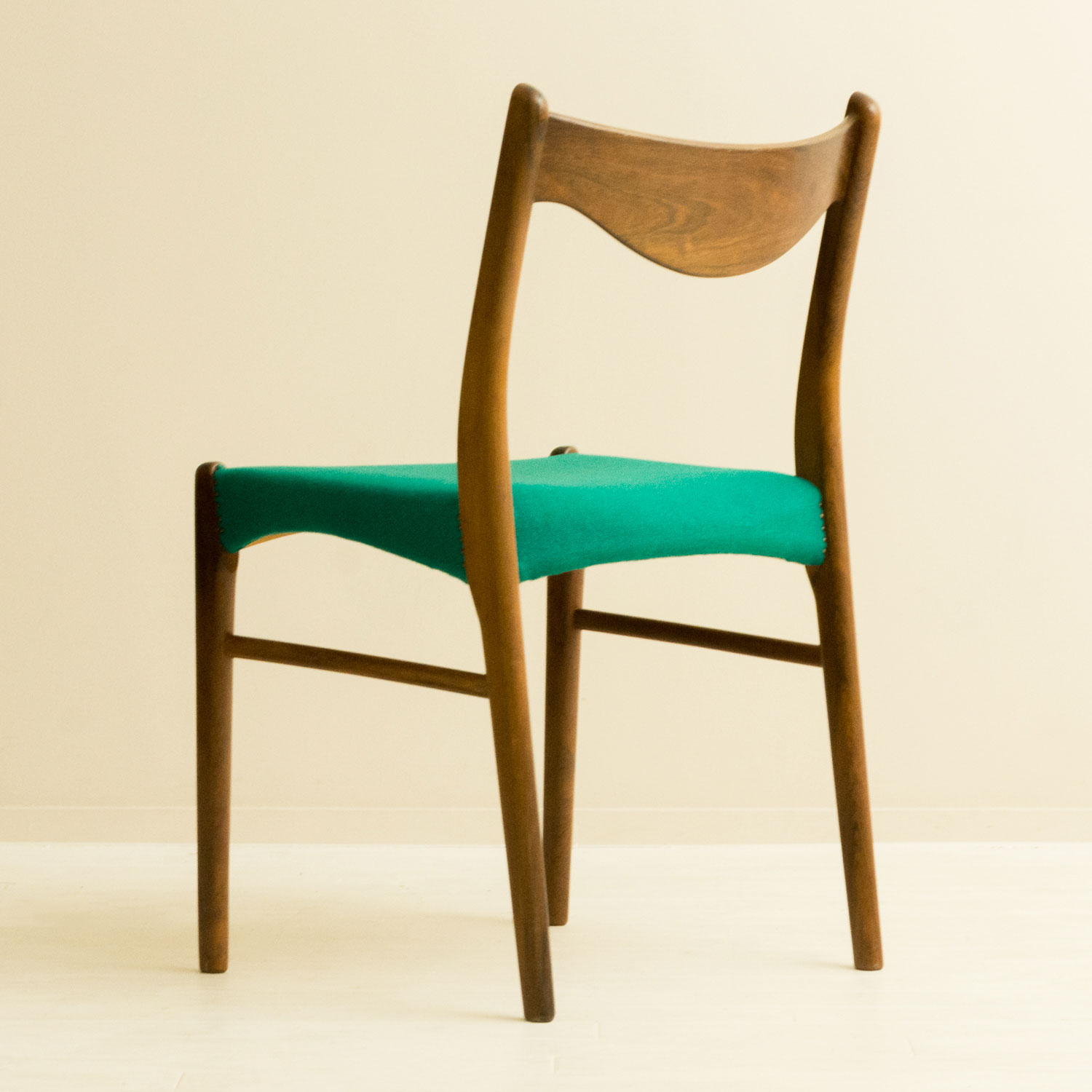 ��2�ӥ��åȡ�GS61 �����˥󥰥����� by ����͡��������롦�������������1960ǯ�˥��������åɡ�GS61 Dining Chair by Arne Wahl Iversen, 1960s Rosewood���̲�������ơ�����