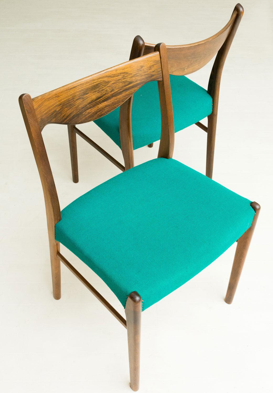 ��2�ӥ��åȡ�GS61 �����˥󥰥����� by ����͡��������롦�������������1960ǯ�˥��������åɡ�GS61 Dining Chair by Arne Wahl Iversen, 1960s Rosewood���̲�������ơ�����