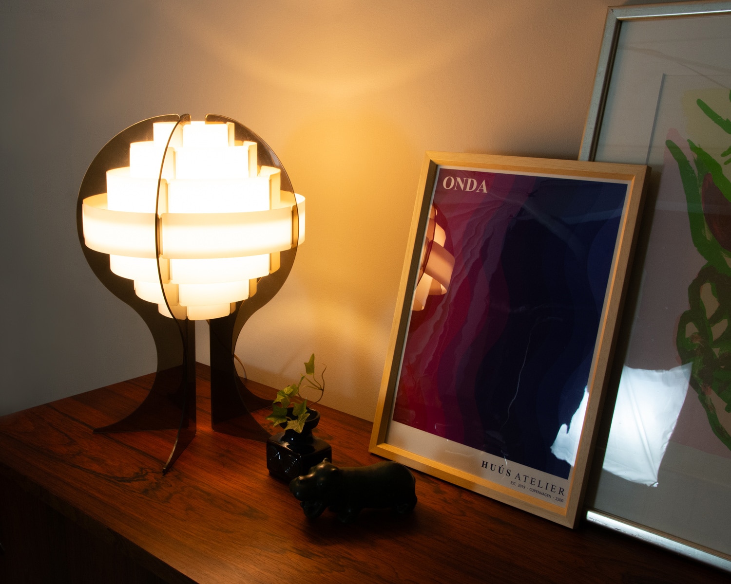 Table lamp by Flemming Brylle & Preben Jacobsen
