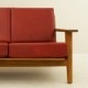 Hans J Wegner (Leather) GE290 3seaters Sofa �̲�������ơ������ե���1950ǯ�塦�����ޡ��������ࡣ���ͳݤ����ե�
