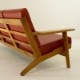 Hans J Wegner (Leather) GE290 3seaters Sofa �̲�������ơ������ե���1950ǯ�塦�����ޡ��������ࡣ���ͳݤ����ե�