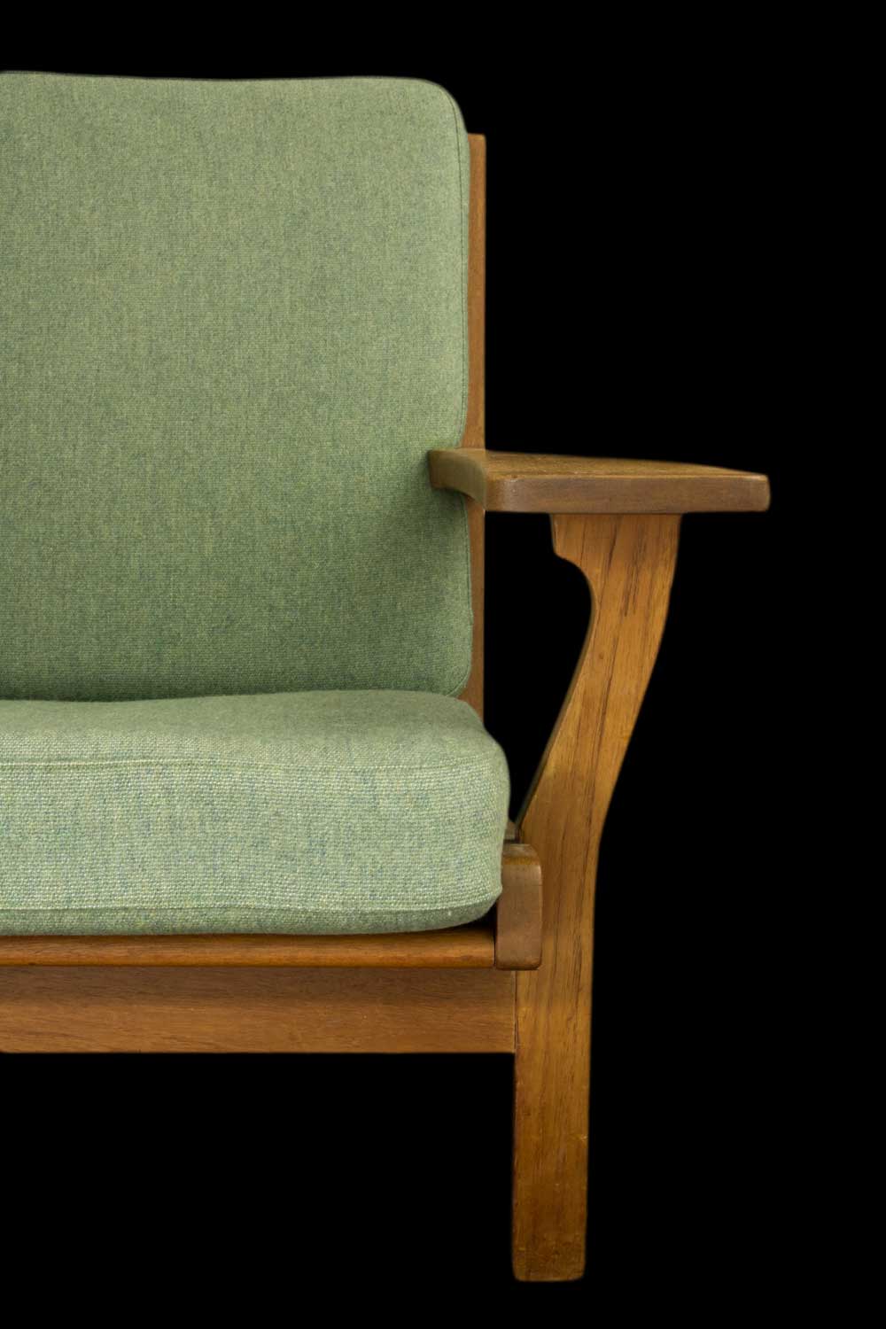 GE330 2人掛けソファ ゲタマ ウェグナー チーク 北欧家具 通販