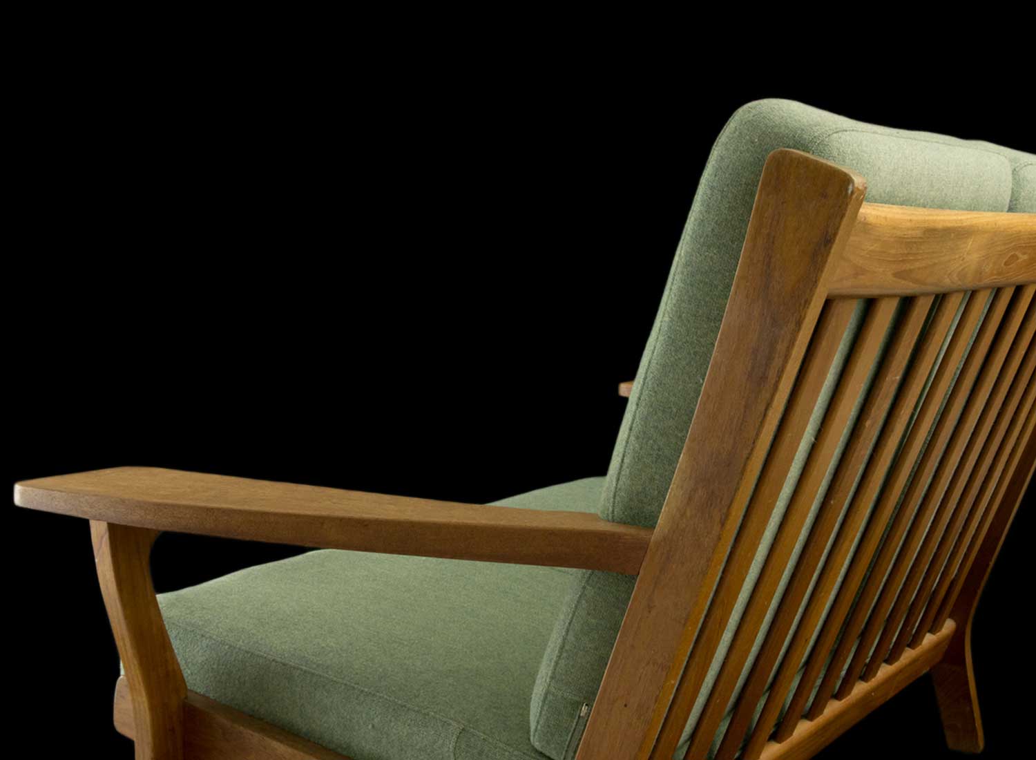 GE330 2人掛けソファ ゲタマ ウェグナー チーク 北欧家具 通販