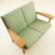Hans J. Wegner�ʥϥ󥹡�J���������ʡ��� GE330 2seater Sofa �̲�������ơ������ե� | ��������