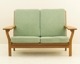 Hans J. Wegner�ʥϥ󥹡�J���������ʡ��� GE330 2seater Sofa �̲�������ơ������ե� | ��������