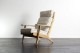 GE290A High back Chair by Hans J Wegner