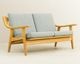 Hans J. Wegner�ʥϥ󥹡��������ʡ��� GE530 2seater Sofa �̲�������ơ������ե� | �����ޡ��������ࡦ2�ͳݤ�