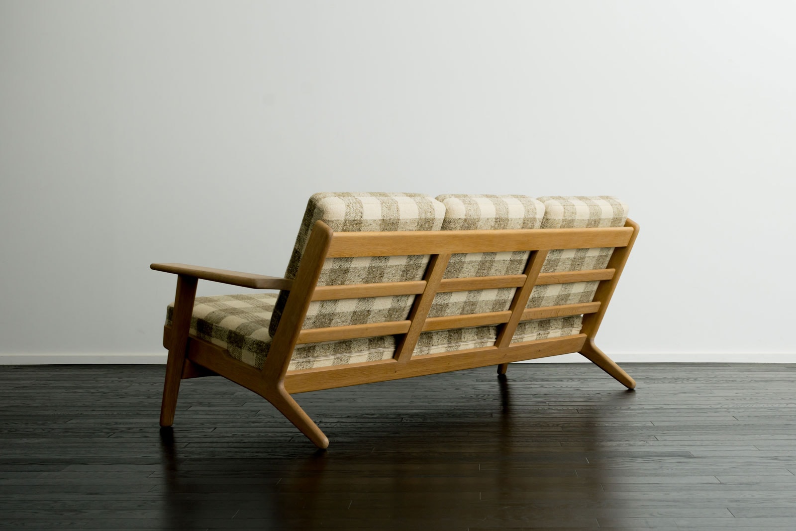ソファ GE290 チェック柄 北欧ヴィンテージ家具の通販