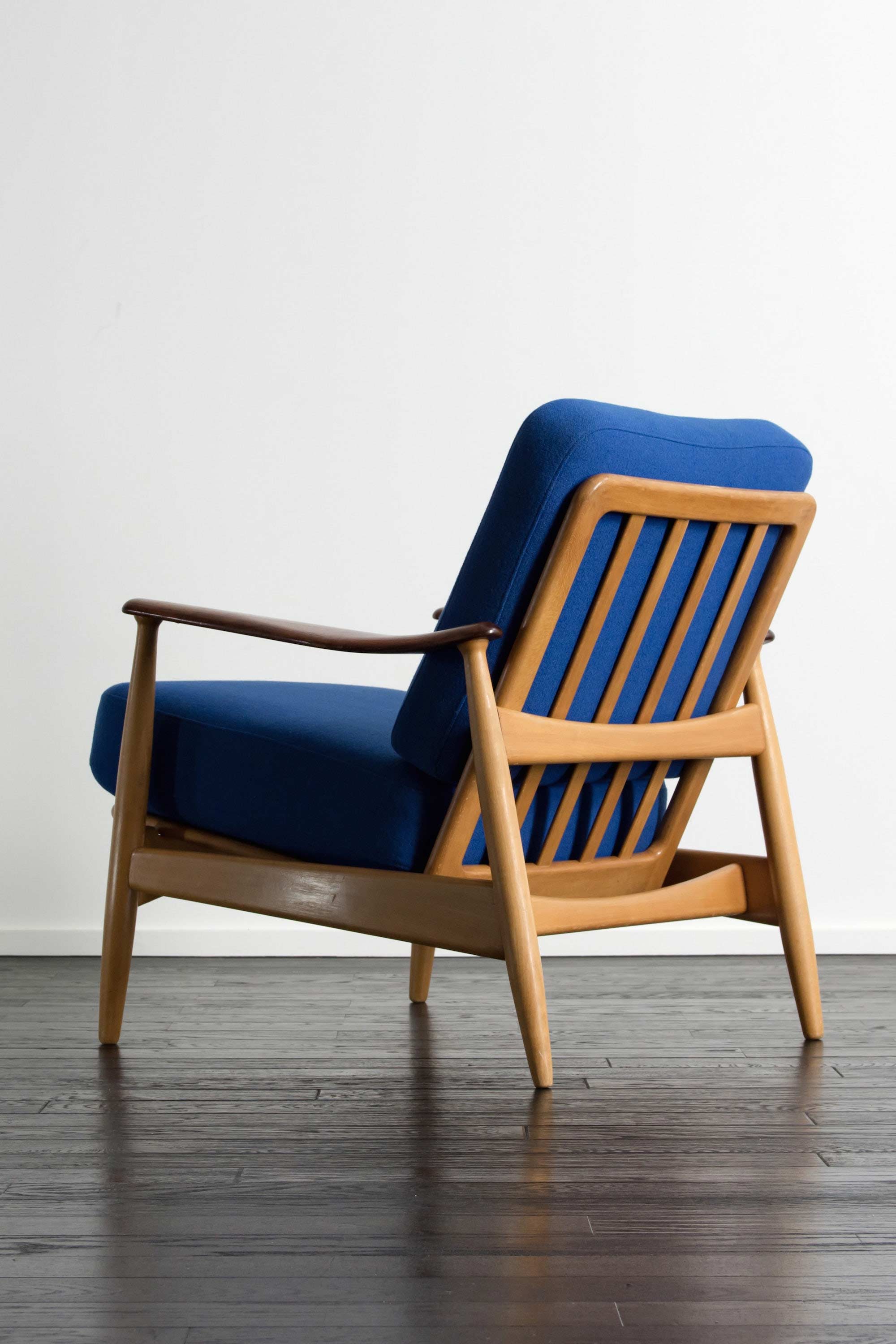 シングルソファ 布製 北欧ヴィンテージ家具の通販