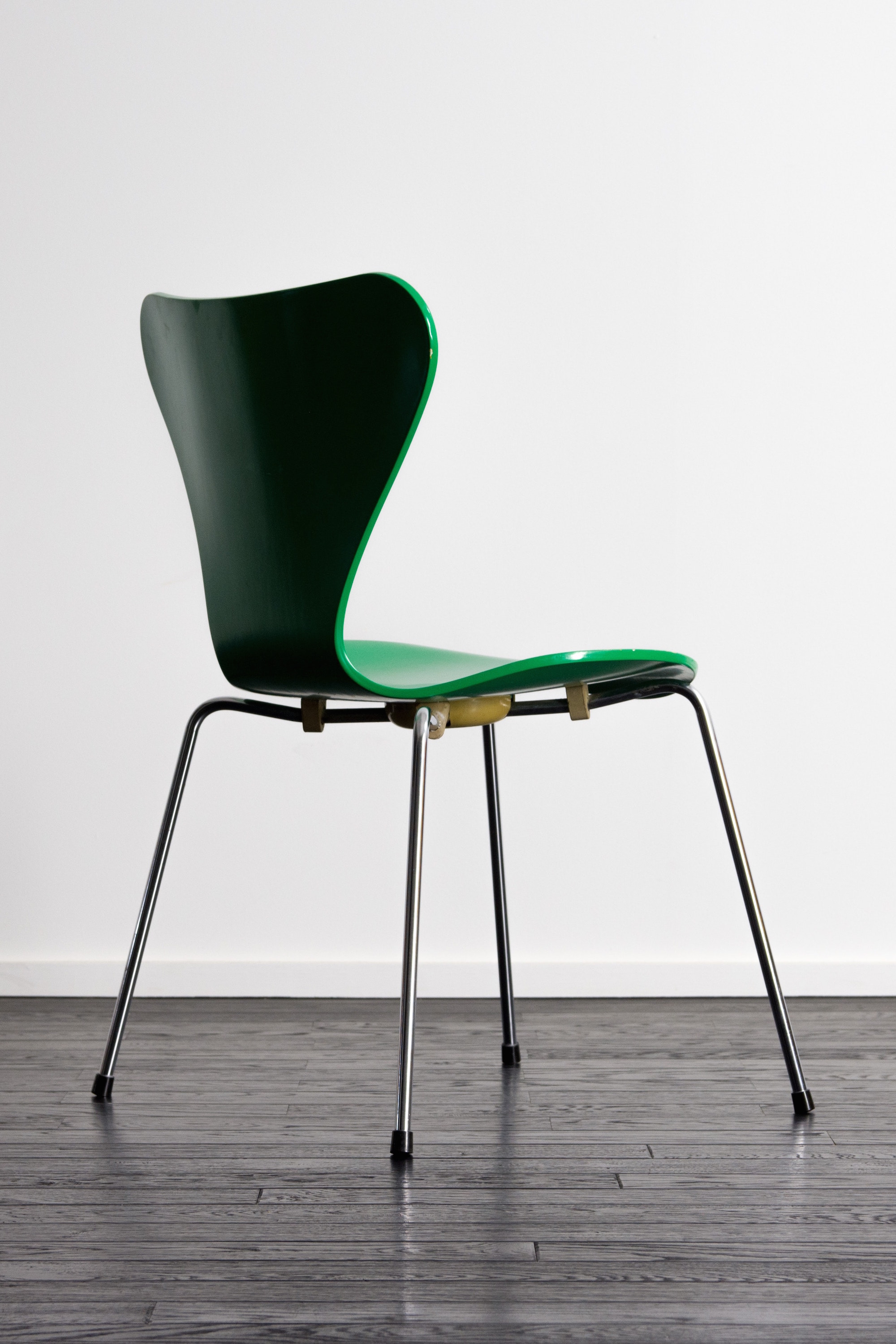 セブンチェア グリーン 北欧ヴィンテージ家具の通販