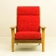 Hans J. Wegnerʥϥ󥹡Jʡ GE290A High back Chair ̲ơ | 1950ǯ塦ࡦϥХå