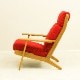 GE290A High back Chair by Hans J Wegner