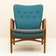 Kurt Olsen #215 Single Sofa �̲�������ơ������ե� |1950ǯ�塦�ơ����ࡦ���󥰥륽�ե�