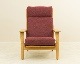 GE290A High back Chair by Hans J Wegner