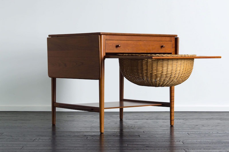 北欧ヴィンテージ　ソーイングテーブル 北欧インテリア ヴィンテージソーイングテーブル デンマーク