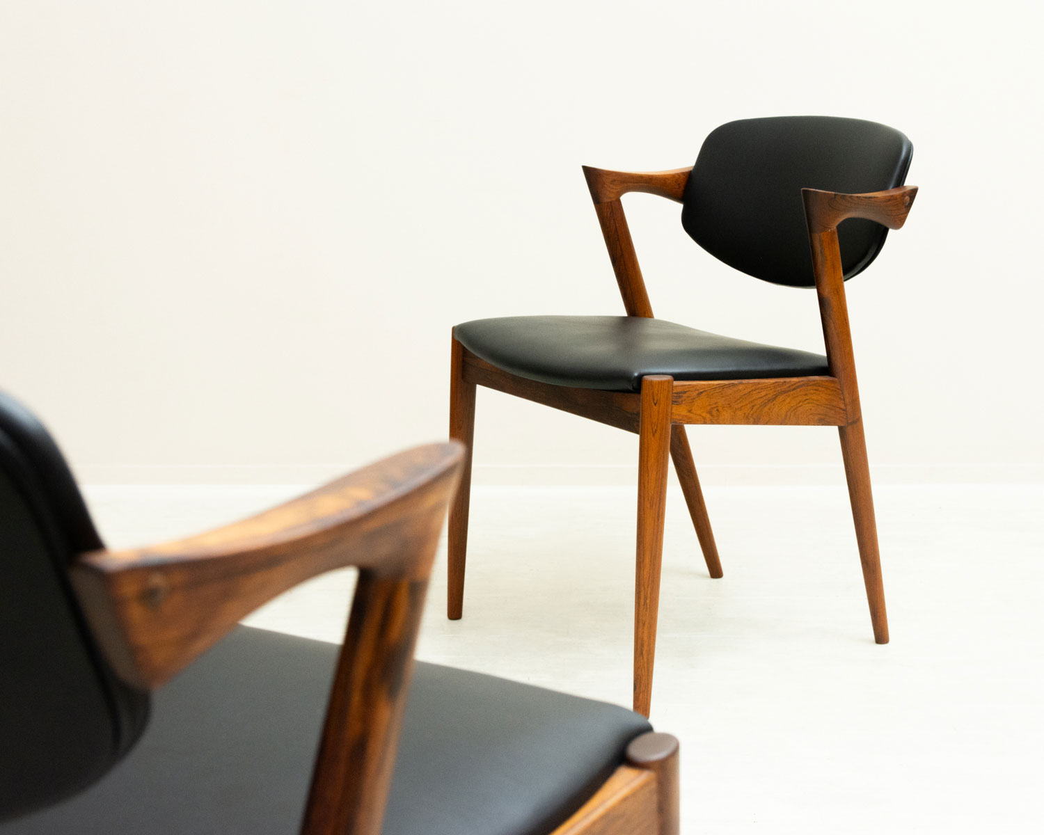 カイ・クリスチャンセン No.42 ダイニングチェア ローズウッド 北欧