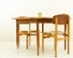 Extension Dining Table by Borge Mogensen