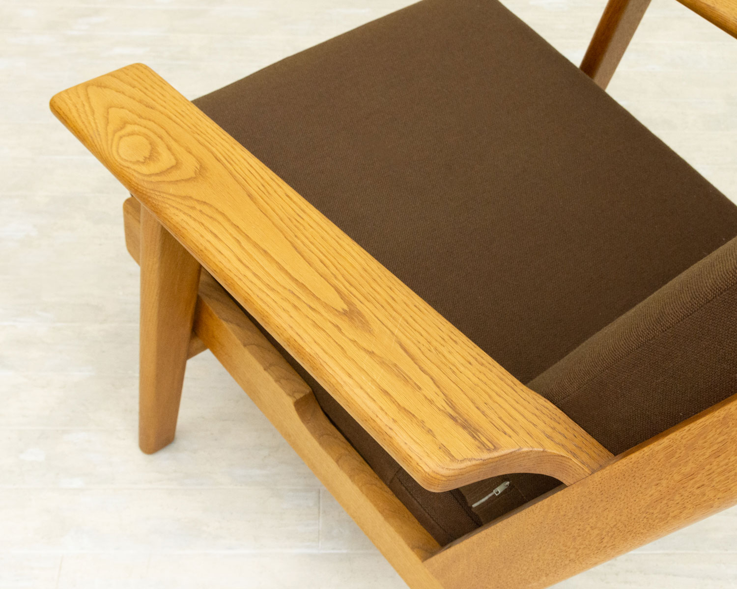Hans J. Wegnerʥϥ󥹡Jʡ GE290A High back Chair + GE290S Ottoman ̲ơ | 1950ǯ塦ࡦޡ