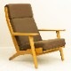 Hans J. Wegnerʥϥ󥹡Jʡ GE290A High back Chair + GE290S Ottoman ̲ơ | 1950ǯ塦ࡦޡ
