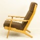 Hans J. Wegnerʥϥ󥹡Jʡ GE290A High back Chair + GE290S Ottoman ̲ơ | 1950ǯ塦ࡦޡ