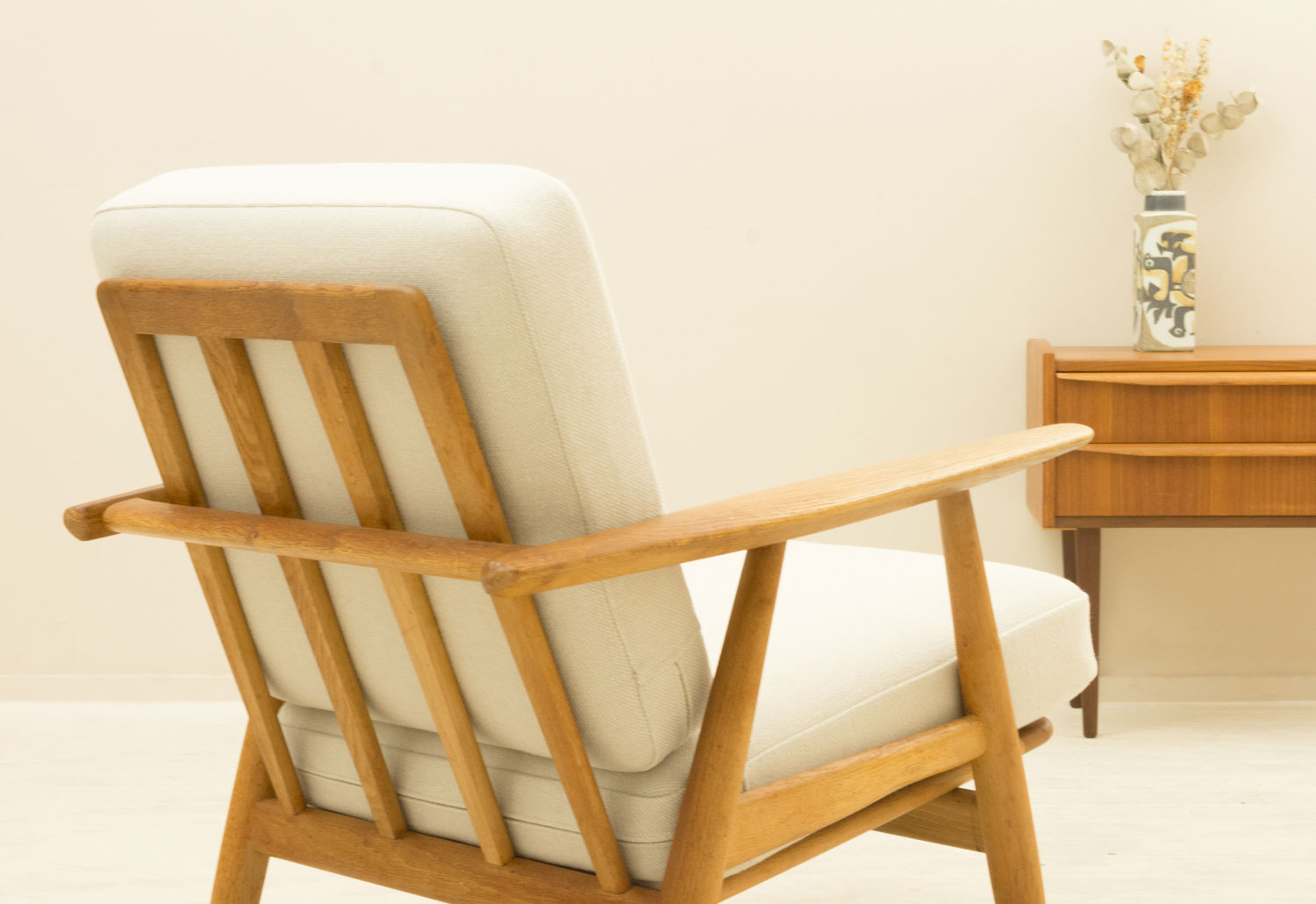 Hans J Wegner GE240 ソファ オーク 北欧家具 通販 CLOVERSKY