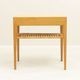 ⡼ơ֥ Severin Hansen Jr. ǥ ̲ơ ʥߥ饿󡿰ФǼդˡScandinavian Vintage Small Table by Severin Hansen Jr. Oak & Rattan with Drawer