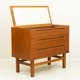 �������� �ӥ塼�����ʥߥ顼�դ����̲�������ơ��� ���������Danish Vintage Teak Bureau with Mirror & Drawers