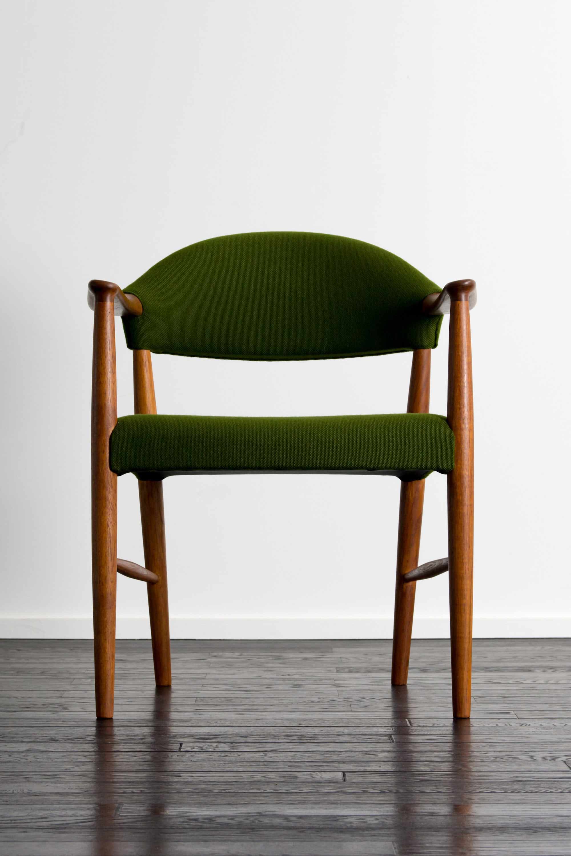 北欧家具　チーク　デスクチェア 39a4e44d5e5965d25fadef4c4036d6