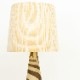 1930ǯ�� �ǥ�ޡ����� ���֥�ե��֥�å� �ơ��֥���ס�Vintage Table Lamp with Zebra Shade from Denmark���̲�������ơ����������Ÿ��б��ѡ�