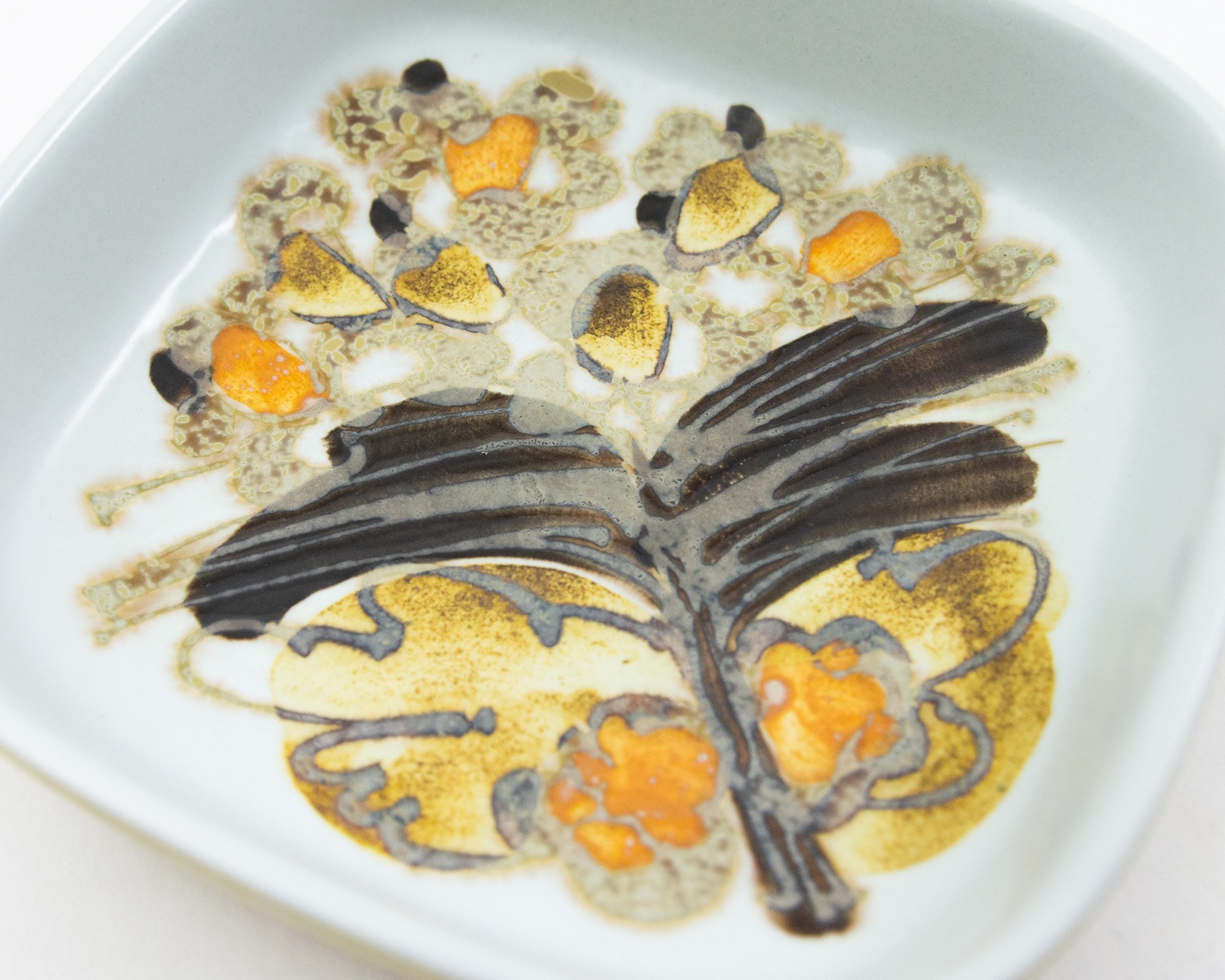������륳�ڥ�ϡ����� �ѻ� Dish �ʥ���󡦥ޥ�ޡ��ˡ�Royal Copenhagen SIENA Square Plate by Ellen Malmer 