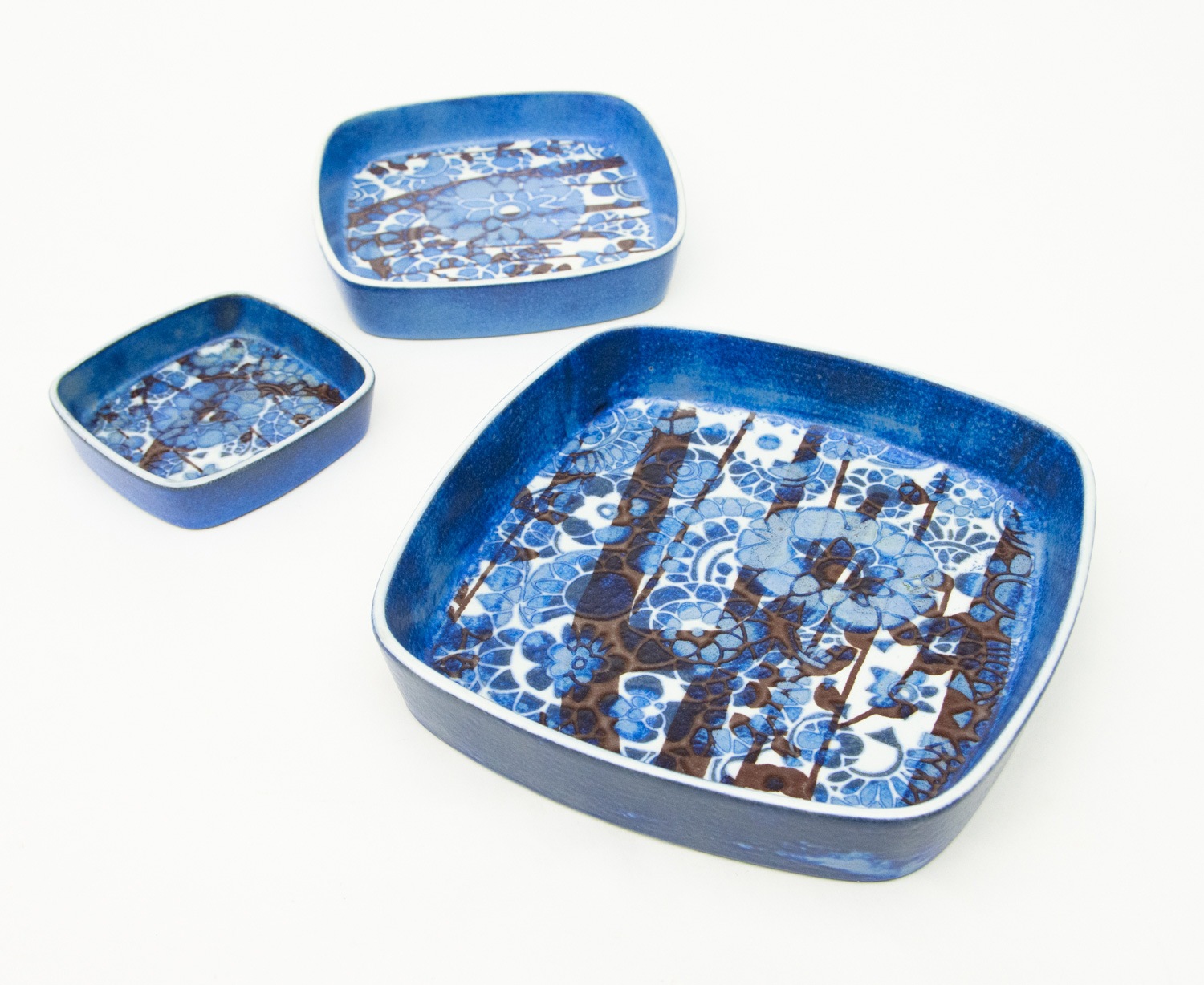 Royal Copenhagen ������륳�ڥ�ϡ����� ���� Baca Dish by Johanne Gerber �̲�������ơ���ƫ�� 22.5cm