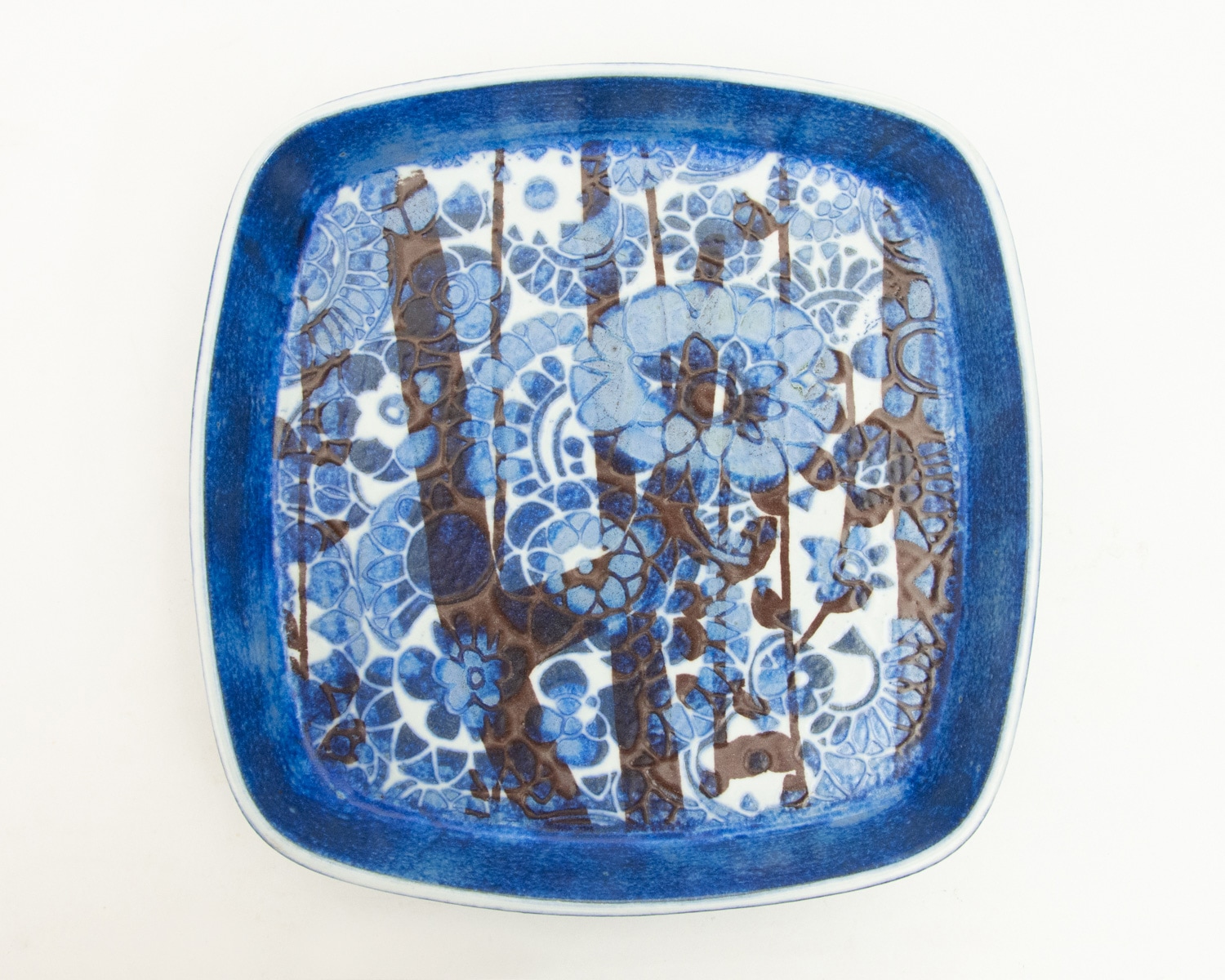 Royal Copenhagen ������륳�ڥ�ϡ����� ���� Baca Dish by Johanne Gerber �̲�������ơ���ƫ�� 22.5cm