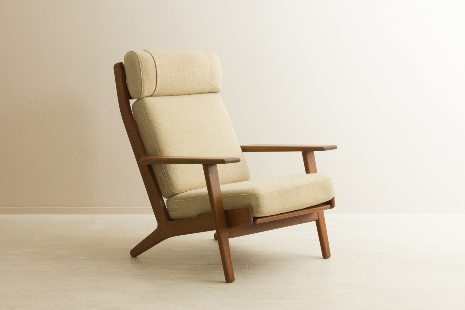 アンティークチーク ハイバックチェア オールドチーク無垢材ダイニングチェア 85cm NR アジアン家具