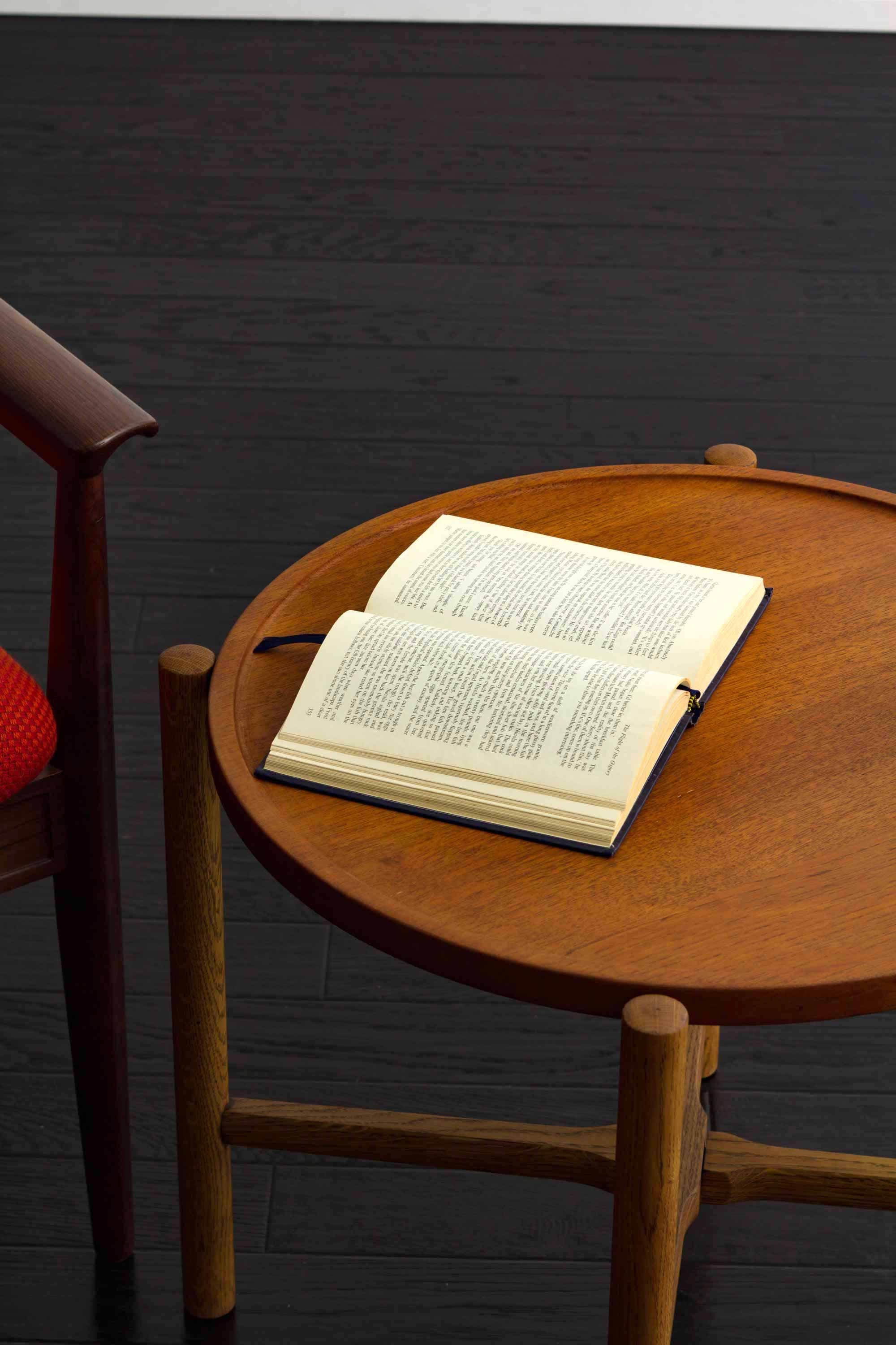 ラウンドサイドテーブル 北欧ヴィンテージ家具の通販