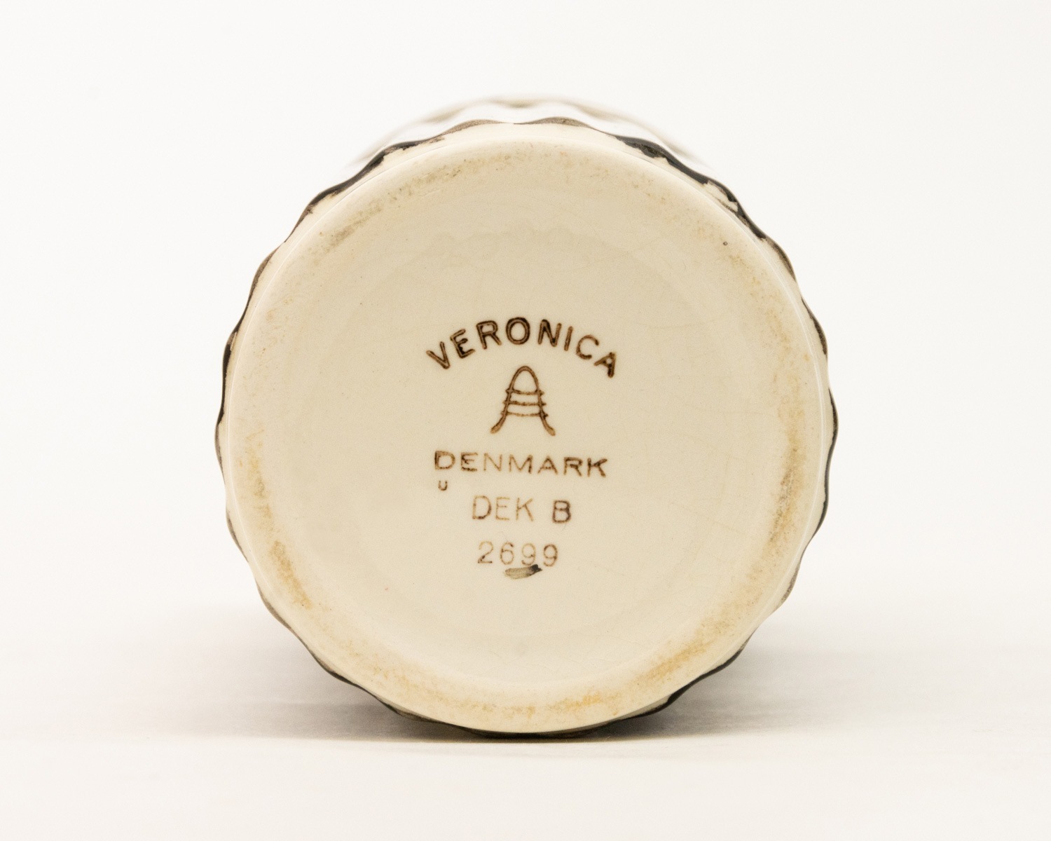 ������륳�ڥ�ϡ����� ����ߥ˥� ���ӡ�Royal Copenhagen Aluminia Vase �̲�������ơ���ƫ��