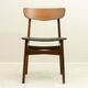 ��2�ӥ��åȡۥ����˥󥰥����� �̲�������ơ��� �������� �ʥǥ�ޡ����ˡ�Scandinavian Vintage Teak Dining Chairs