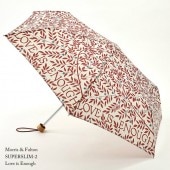 FULTON �ե�ȥ� �����ꥢ�� ��ꥹ �� �ޤꤿ���߻� ����֥�� Superslim ������̵���� �ѹ񲦼�����ã William Morris �⡼�ꥹ ��� ����  ���ʥ� ���� �դä� ��ǥ����� Folding Umbrella ���� ����