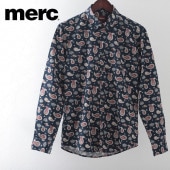 Ĺµ����� �ڥ����꡼ �ܥ�������� ����� �ͥ��ӡ� ��å��ե��å���� ��� Merc London ��륯����ɥ�