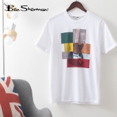 T����� ���顼���奮�����ץ��� �ۥ磻�� �쥮��顼�ե��å� Ben Sherman �٥󥷥㡼�ޥ�