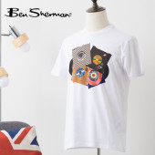 T����� 45�쥳���ɥץ��� �ۥ磻�� ����ե��å� �쥮��顼�ե��å� Ben Sherman �٥󥷥㡼�ޥ�