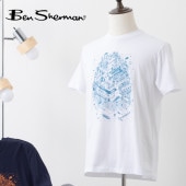 T����� 2�� �ޥ�� �ۥ磻�� ����ɥ�֥饤�ȥ�ץ��� �쥮��顼�ե��å� Ben Sherman �٥󥷥㡼�ޥ�