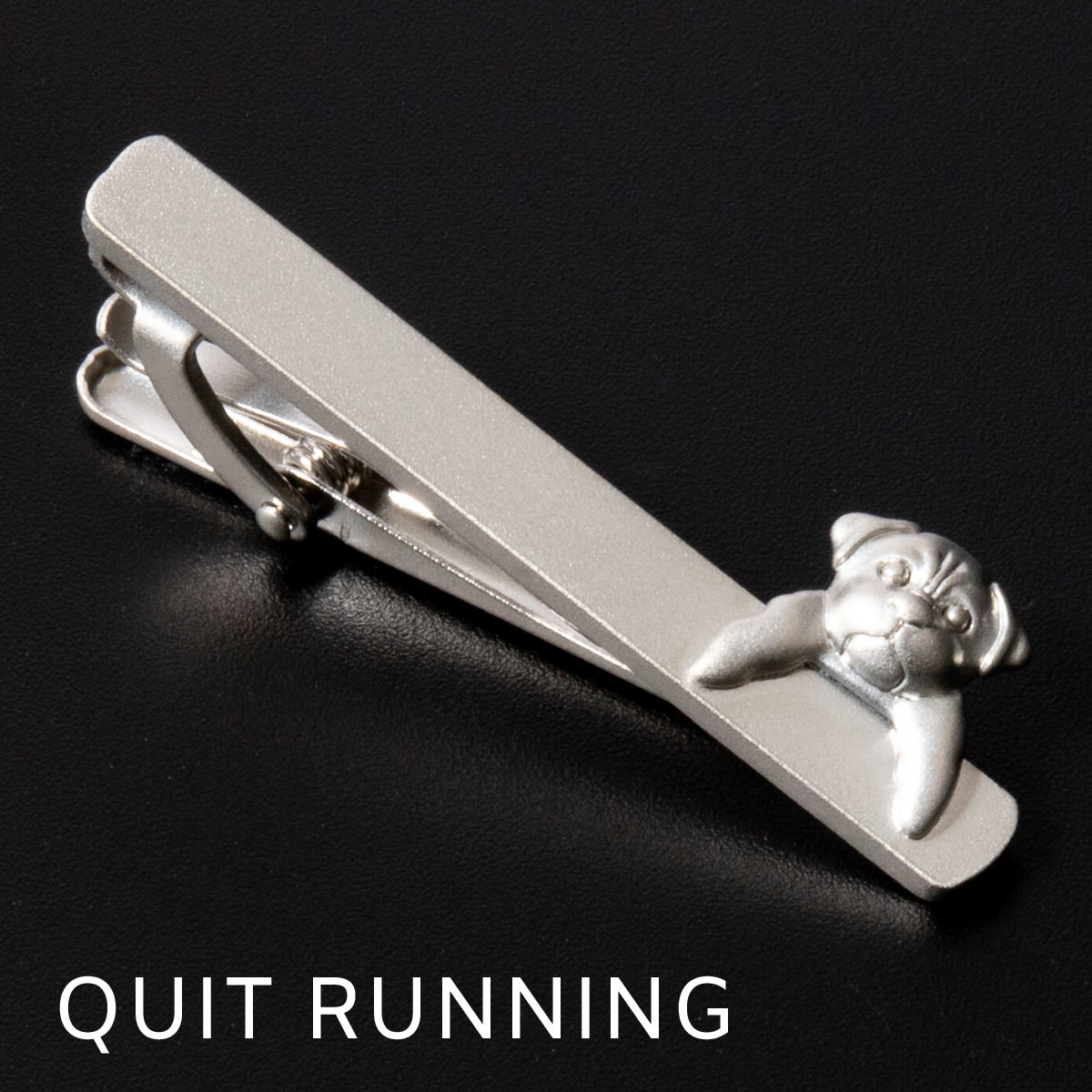 クイトランニング Quit Running,タイピン タイクリップ Quit